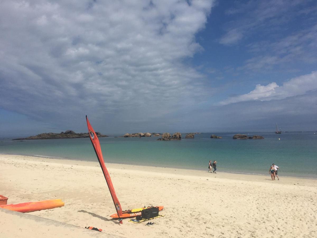 Belle vue sur mer Saint-Michel-en-Grève Eksteriør bilde